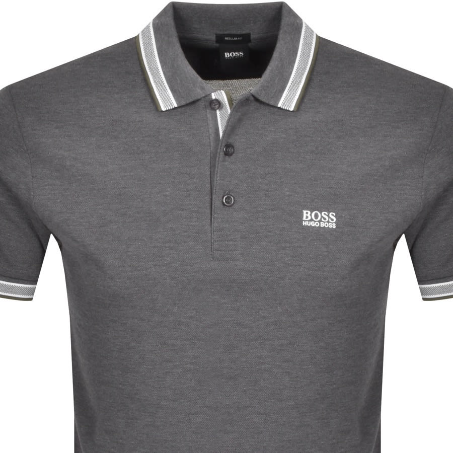 Alternative Image for ProductBOSS Paddy Polo T Shirt Grey2